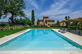 Thumbnail von Encantadora propiedad de piedra natural con piscina en una ubicación panorámica