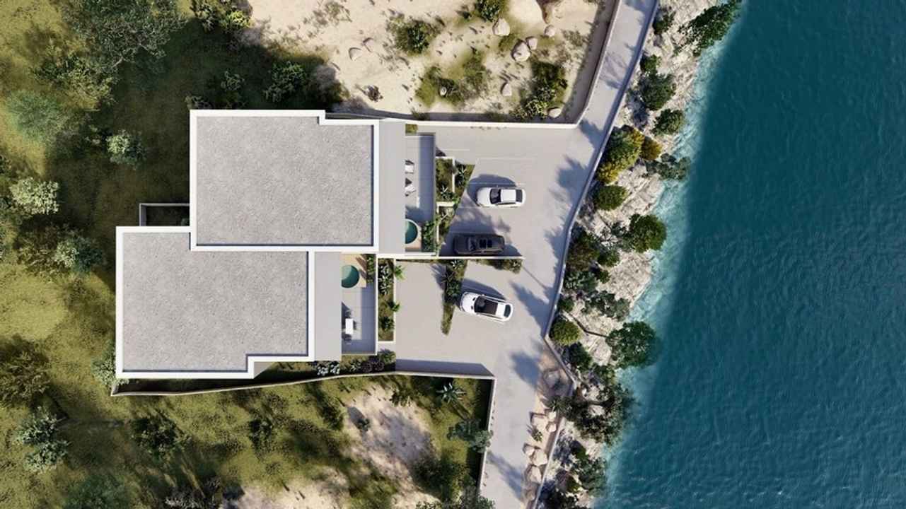 Erdgeschosswohnung in der 1. Reihe zum Meer