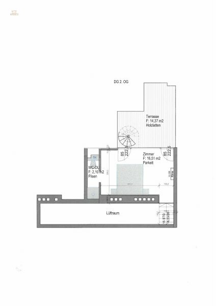 Thumbnail von Lichtdurchflutete Maisonette-Wohnung mit Dachterrasse, Nähe Arenbergpark