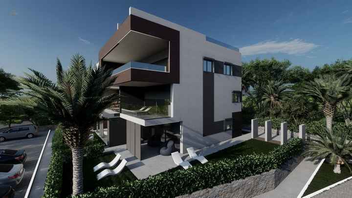 Moderne Appartements im Neubau nahe dem Meer