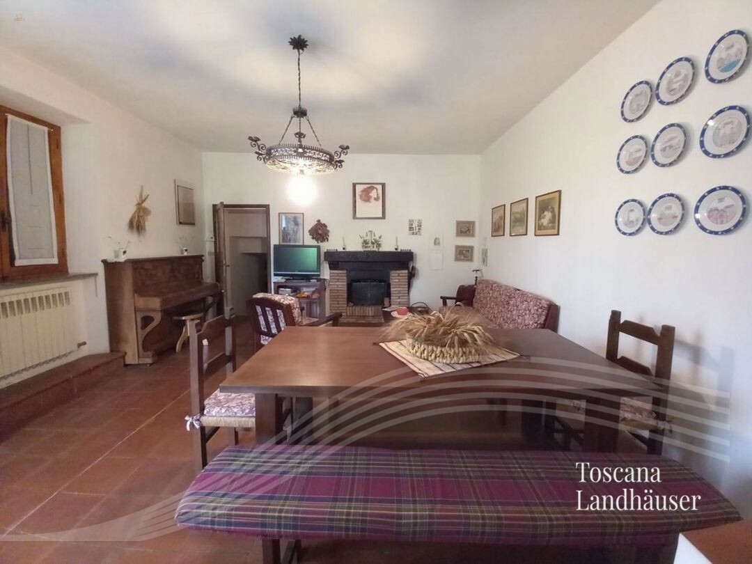 Thumbnail von Typisches toskanisches Rustico mit Panoramablick