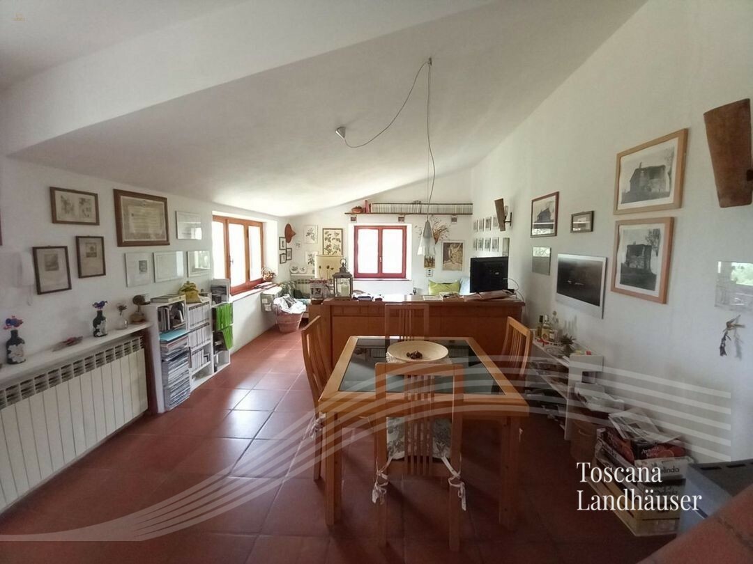 Thumbnail von Typisches toskanisches Rustico mit Panoramablick