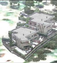 Modernes Reihenhaus mit Pool
