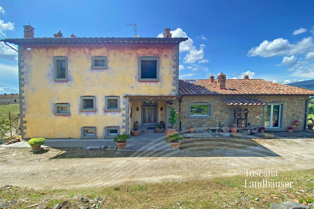 Thumbnail von Faszinierendes Landhaus mit Panoramablick bis Cortona