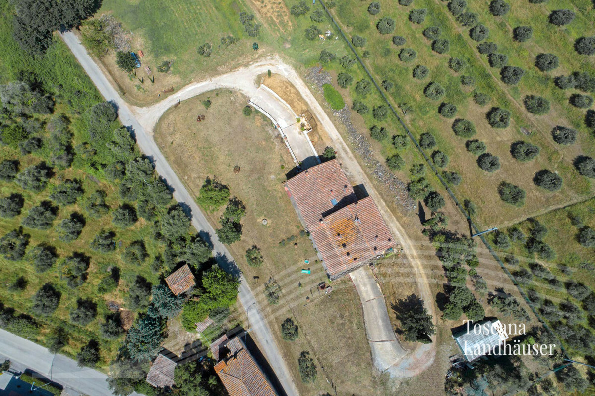 Thumbnail von Faszinierendes Landhaus mit Panoramablick bis Cortona