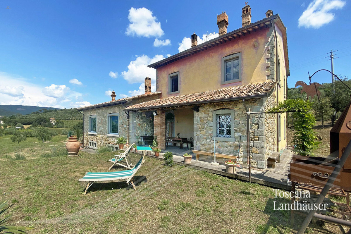 Thumbnail von Faszinierendes Landhaus mit Panoramablick bis Cortona