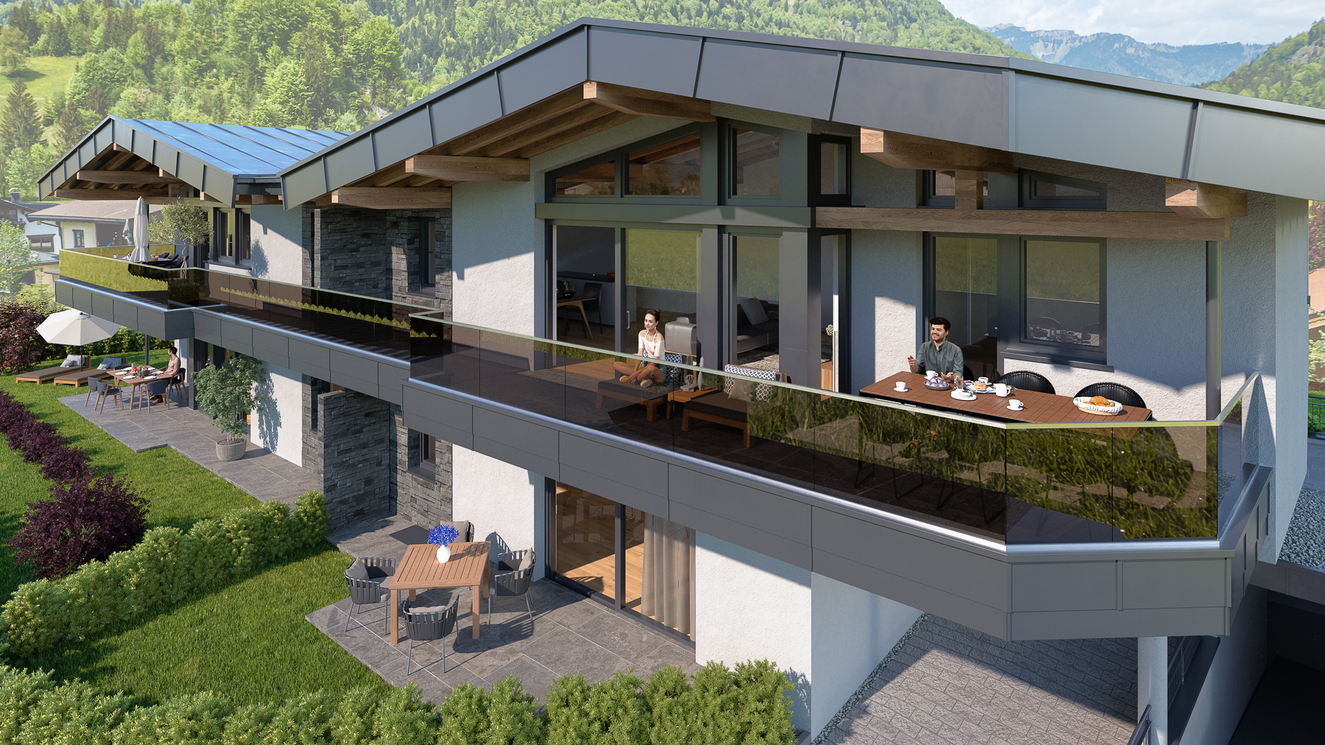 Thumbnail von Neubau-Gartenwohnung in sonniger Ruhelage Top 1