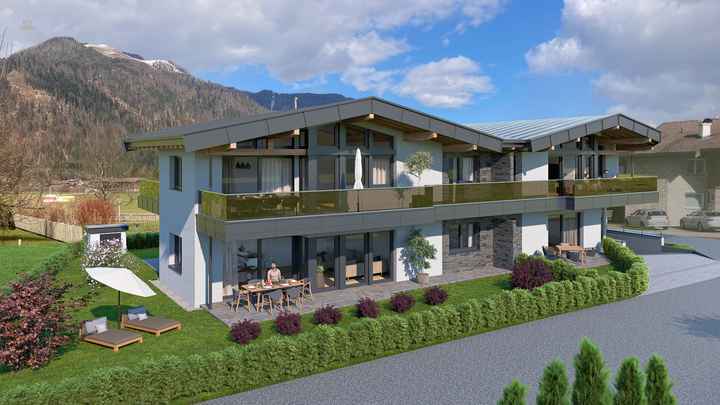 Nueva vivienda en jardín en una zona tranquila y soleada, Top 1