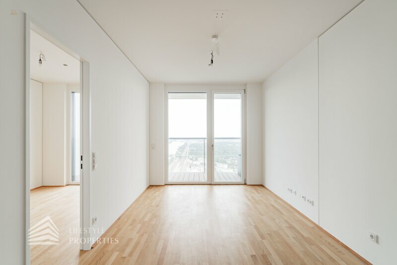 Thumbnail von Erstbezug! Moderne 2-Zimmer Wohnung mit Balkon, Nähe Neue Donau