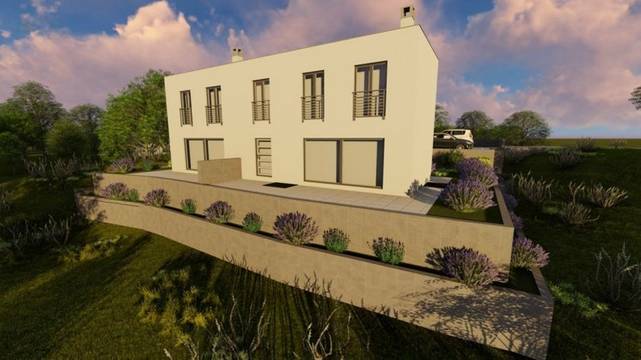 Modere Wohnung auf 2 Etagen mit Meerblick