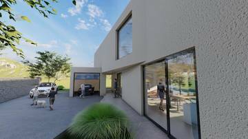 Thumbnail von Moderne Villa mit Swimmingpool und Meerblick