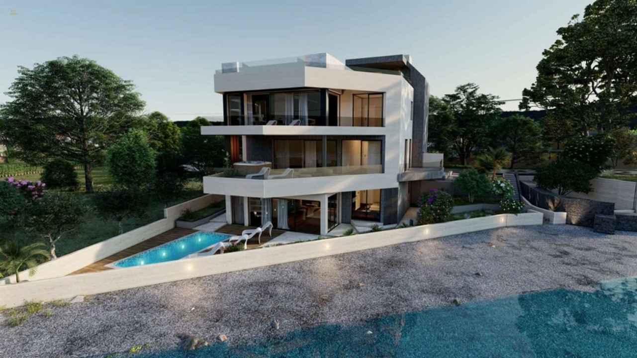 Luxuriöses Appartement mit Pool direkt am Meer