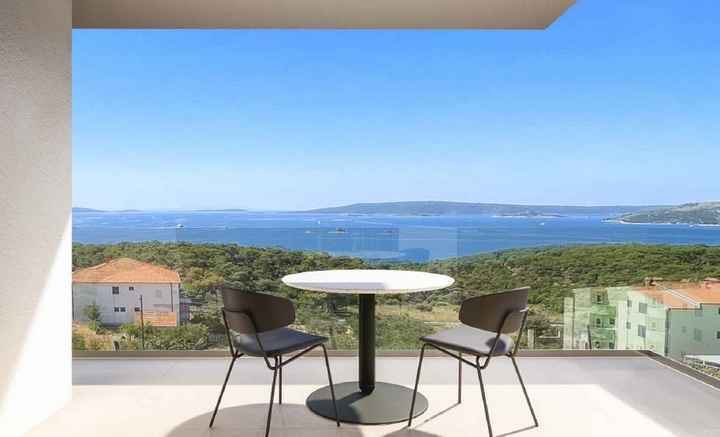 Moderne Neubau-Appartements im 3. Stockwerk (oberste Etage), Region Trogir