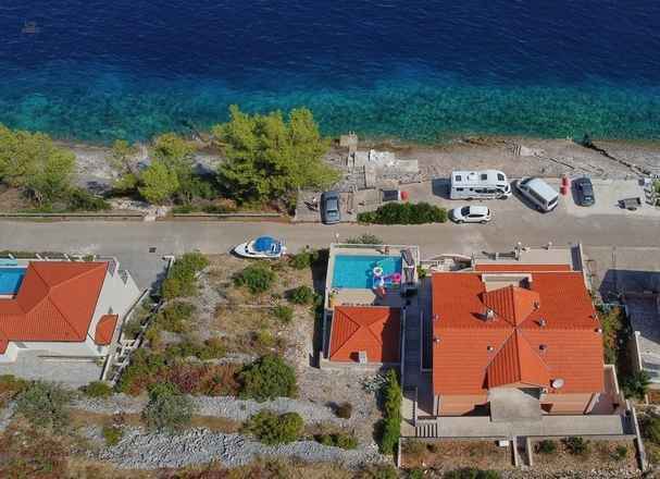 Mehrfamilienhaus am Meer, Insel Korcula (Nordküste)