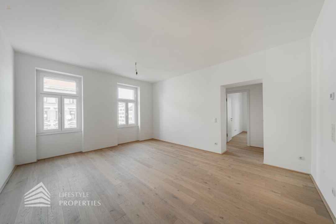 Erstbezug nach Sanierung! Moderne 3-Zimmer Wohnung, Nähe Augarten