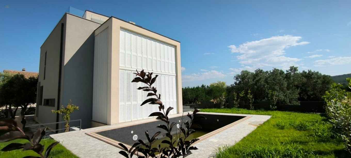 Moderne Villa mit schönem Meerblick in Sukosan