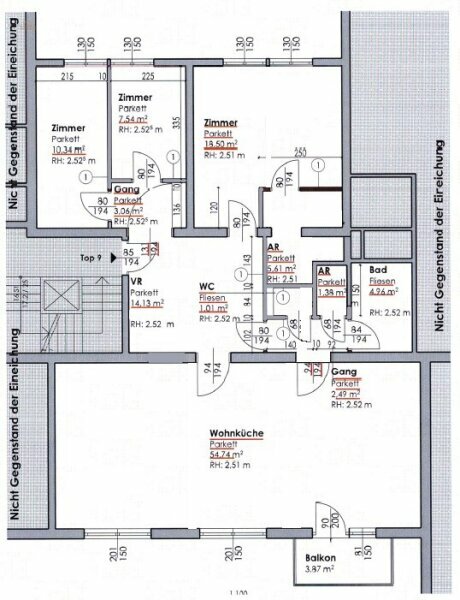 Thumbnail von Erstbezug! 4-Zimmer Luxusapartment mit Balkon, Nähe Wertheimsteinpark