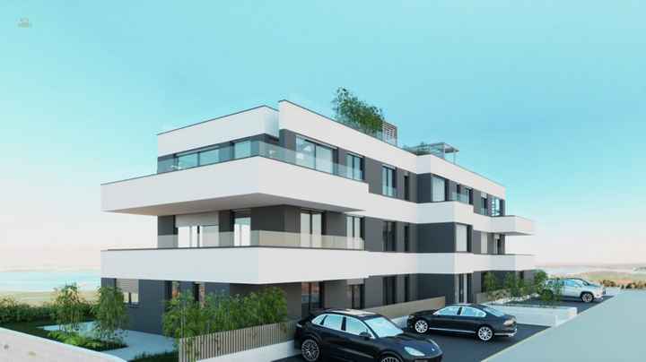 Modernes Neubau-Appartement mit Garten