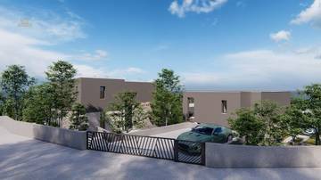 Thumbnail von Attraktive Neubau-Villa mit Swimmingpool und Meerblick in ruhiger Umgebung, Region Trogir