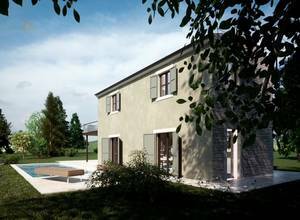 Thumbnail von Familienhaus mit Pool und Meerblick, Region Porec