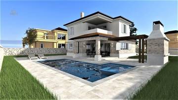 Thumbnail von Mediterrane Villa mit privatem Pool in Vrbnik, Insel Krk