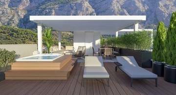 Thumbnail von Penthouse mit Dachterrasse und Meerblick in Okrug Gornji