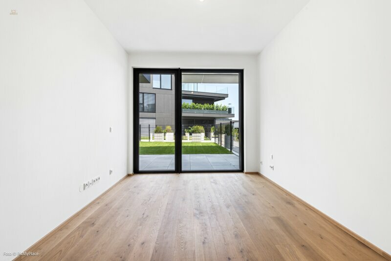 Thumbnail von Erstbezug! Charmante 2-Zimmer Wohnung mit Garten und Blick über Wien