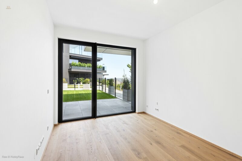 Thumbnail von Erstbezug! Charmante 2-Zimmer Wohnung mit Garten und Blick über Wien