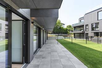 Thumbnail von Erstbezug! Charmante 2-Zimmer Wohnung mit Garten und Blick über Wien