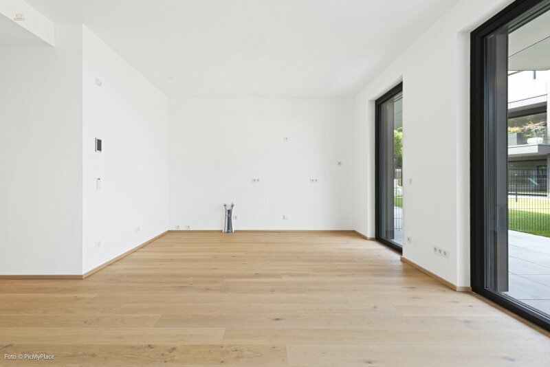 Thumbnail von Erstbezug! Charmante 2-Zimmer Wohnung mit Garten und Blick über Wien