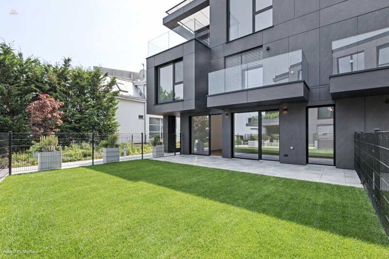 Thumbnail von Erstbezug! Charmante 2-Zimmer Wohnung mit Garten und Blick über Wien