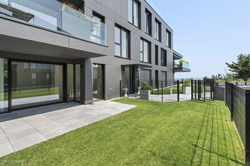 Thumbnail von Erstbezug! Charmante 2-Zimmer Wohnung mit Garten und Blick über Wien