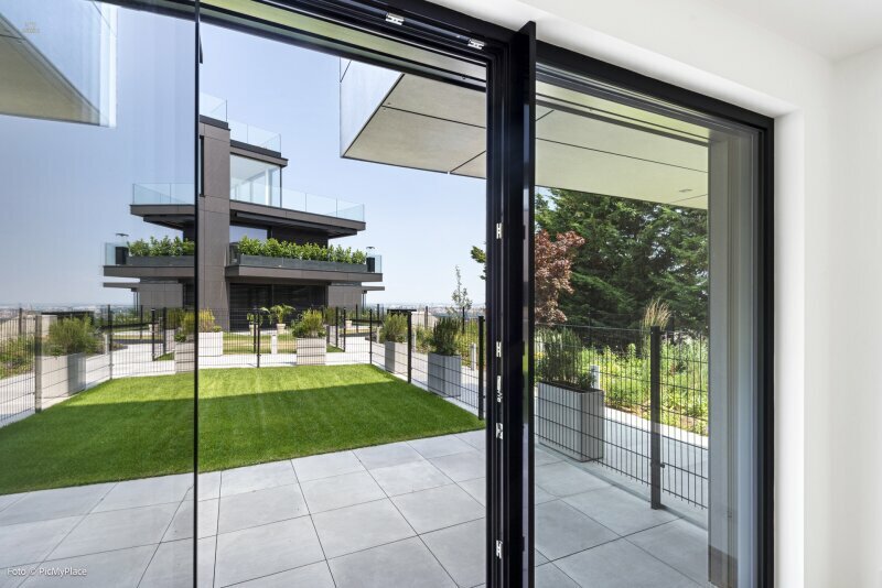 Thumbnail von Erstbezug! Charmante 2-Zimmer Wohnung mit Garten und Blick über Wien