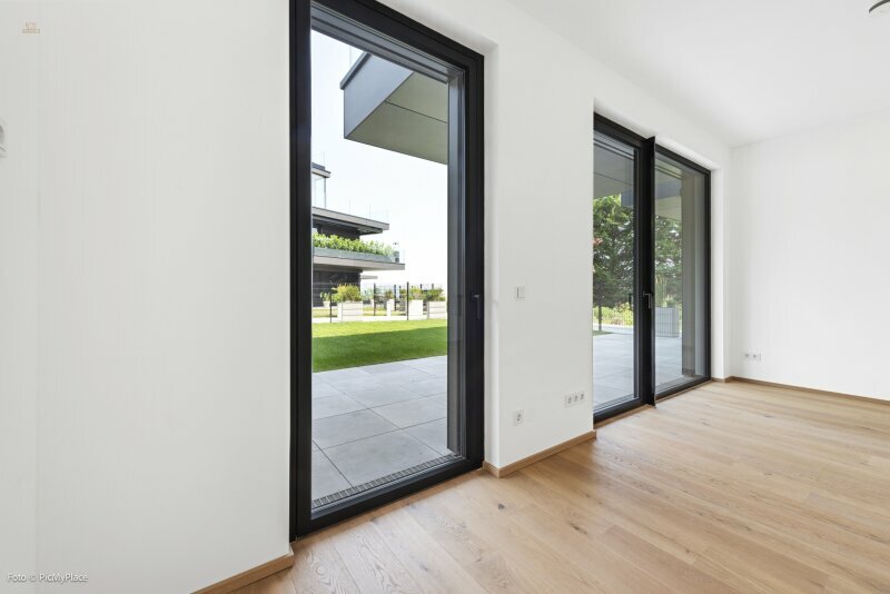 Thumbnail von Erstbezug! Charmante 2-Zimmer Wohnung mit Garten und Blick über Wien