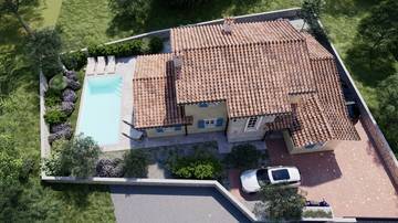 Thumbnail von Mediterrane Villa mit Pool und Meerblick, Insel Krk