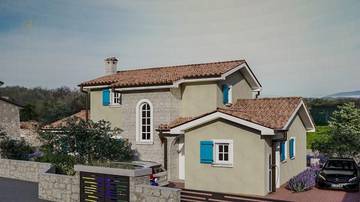 Thumbnail von Mediterrane Villa mit Pool und Meerblick, Insel Krk