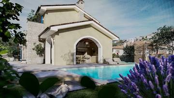 Thumbnail von Mediterrane Villa mit Pool und Meerblick, Insel Krk