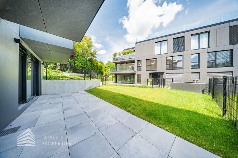 Thumbnail von Erstbezug! Exklusive 4-Zimmer Gartenwohnung mit Traumblick über Wien