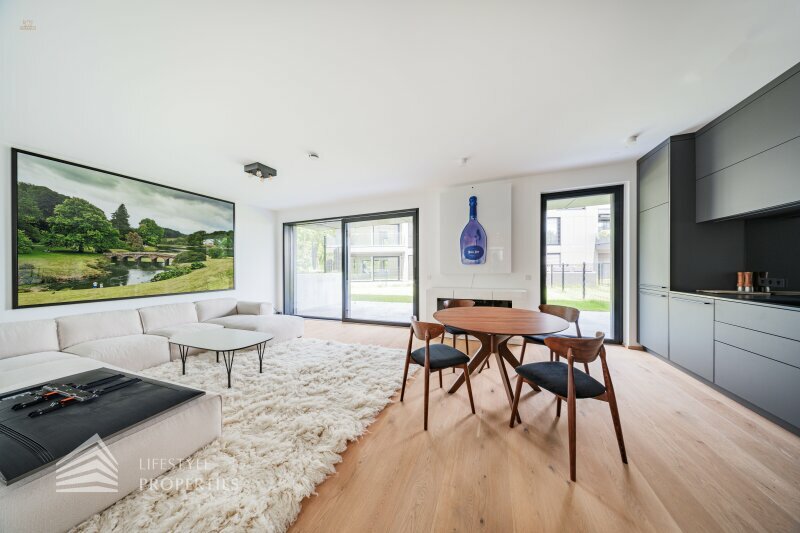 Thumbnail von Erstbezug! Exklusive 4-Zimmer Gartenwohnung mit Traumblick über Wien