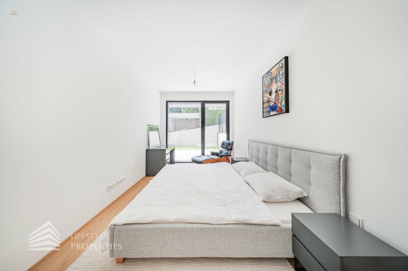 Thumbnail von Erstbezug! Exklusive 4-Zimmer Gartenwohnung mit Traumblick über Wien