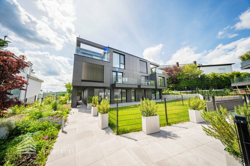 Thumbnail von Erstbezug! Exklusive 4-Zimmer Gartenwohnung mit Traumblick über Wien