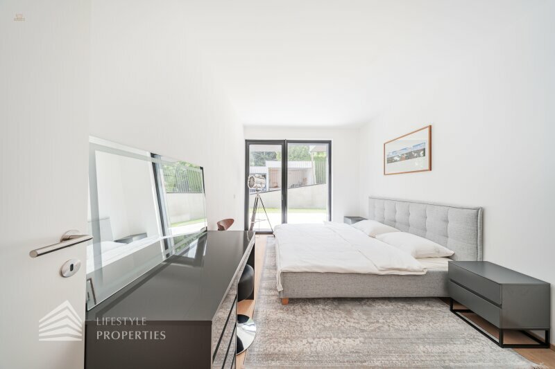 Thumbnail von Erstbezug! Exklusive 4-Zimmer Gartenwohnung mit Traumblick über Wien