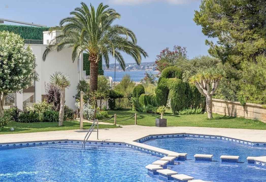 Modernes Appartement mit Meerblick in Portals Nous, Mallorca