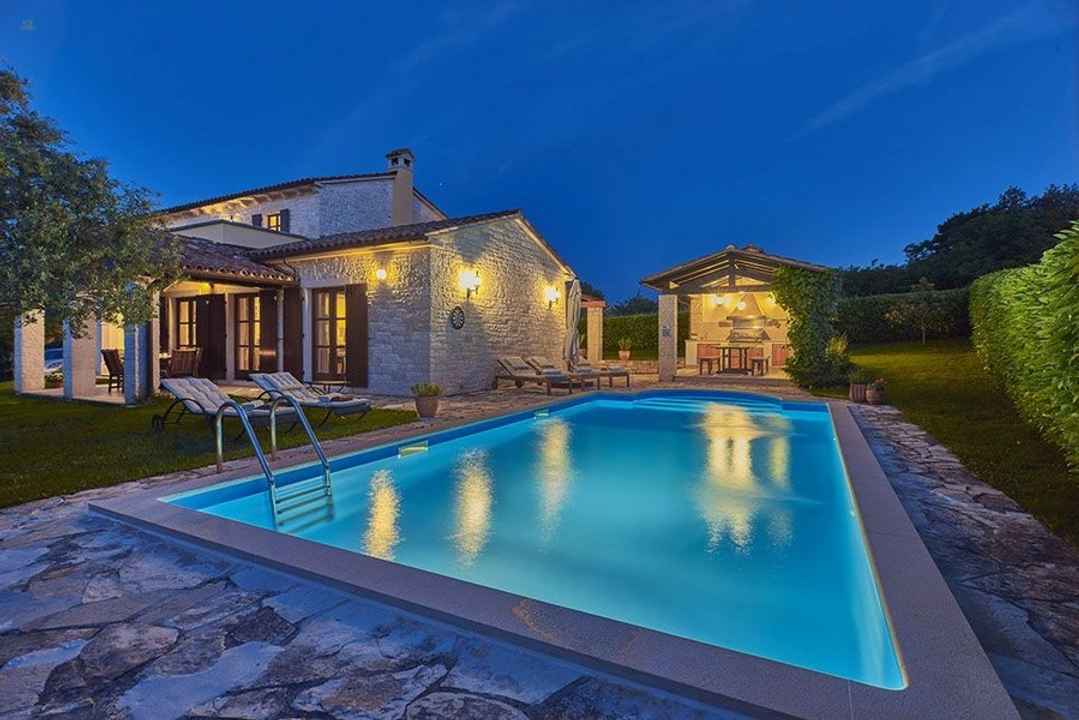 Villa esclusiva in stile mediterraneo, regione di Motovun, Istria