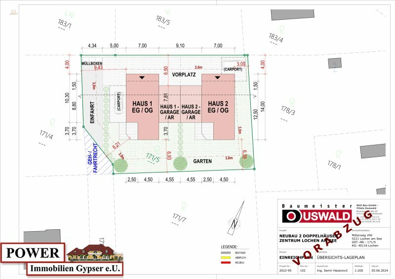 Thumbnail von Letzte Chance - Moderne Doppelhaushälfte in Lochen am See – Erstbezug mit Balkon und zwei Garagen!
