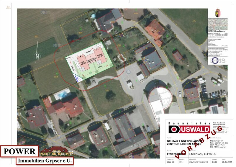 Thumbnail von Letzte Chance - Moderne Doppelhaushälfte in Lochen am See – Erstbezug mit Balkon und zwei Garagen!