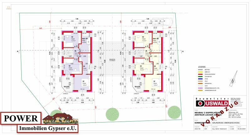 Thumbnail von Letzte Chance - Moderne Doppelhaushälfte in Lochen am See – Erstbezug mit Balkon und zwei Garagen!