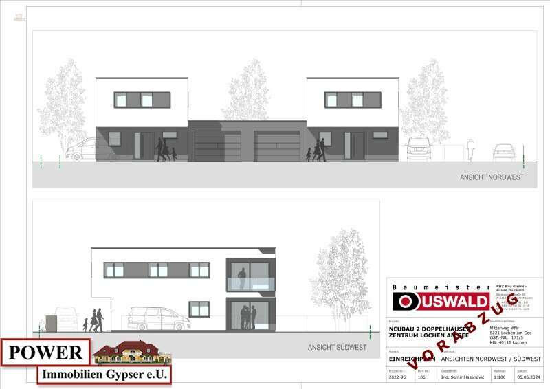 Thumbnail von Letzte Chance - Moderne Doppelhaushälfte in Lochen am See – Erstbezug mit Balkon und zwei Garagen!