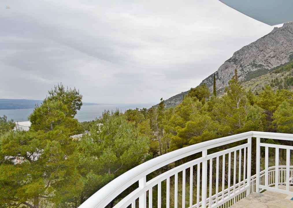 Haus mit wunderschönem Meerblick, Region Baska Voda