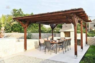 Thumbnail von Villa méditerranéenne avec piscine dans un endroit calme, région de Krk